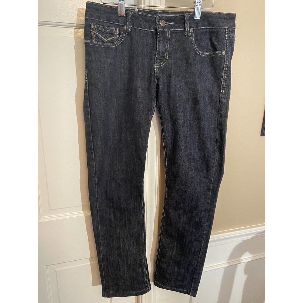 junior’s Rampage denim jeans, size 11, light washed, medium blue